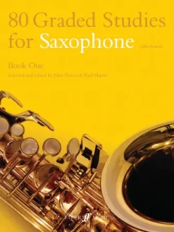 80 Graded studiies for saxophone, bok 1